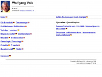 w-volk.de Webseite Vorschau