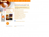 ilcaffe.de Webseite Vorschau