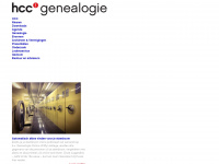 genealogie.hcc.nl Webseite Vorschau