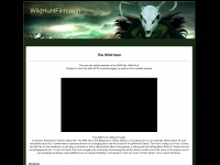 wildhuntfilm.com Webseite Vorschau