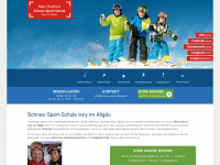 schnee-sport-schule.de Webseite Vorschau