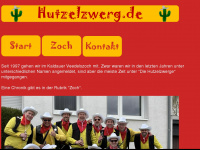 hutzelzwerg.de Webseite Vorschau