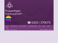 frauenhaus-duisburg.de Webseite Vorschau