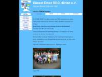 duessel-diver.de Webseite Vorschau