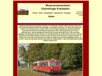 museumsbahn-huemmlingerkreisbahn.de Thumbnail