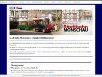 stadtbahn-monschau.de Webseite Vorschau