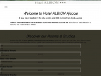albion-hotel.com Webseite Vorschau