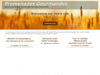 promenades-gourmandes.com Webseite Vorschau