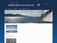 euro-yachtcharter.de Webseite Vorschau