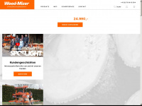 woodmizer.ch Webseite Vorschau