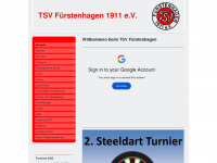tsv-fuerstenhagen.de Webseite Vorschau
