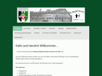 bsv-werste.de Webseite Vorschau