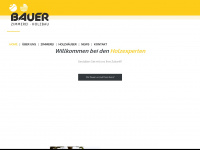 bauer-holzhaus.de Webseite Vorschau