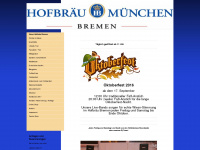 bremen-hofbraeuhaus.de Webseite Vorschau