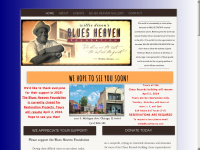 bluesheaven.com Webseite Vorschau