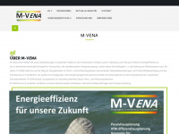 m-vena.de Webseite Vorschau
