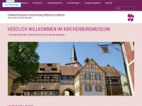 kirchenburgmuseum.de Webseite Vorschau