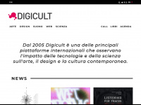 digicult.it Webseite Vorschau