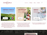 chateau-d-arlus.com Webseite Vorschau