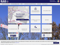 radverkehrsnetz.nrw.de Webseite Vorschau