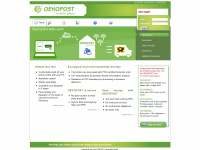 oekopost.de Webseite Vorschau