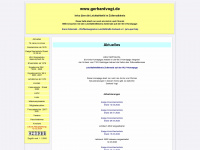 gerhardvogt.com Webseite Vorschau