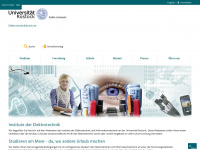 elektrotechnik.uni-rostock.de Webseite Vorschau