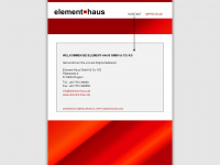 element-haus.de Webseite Vorschau