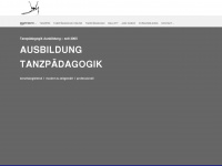 tanzpaedagogik-ausbildung.de Webseite Vorschau