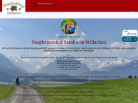 bergbauernhof-serafin.de Webseite Vorschau