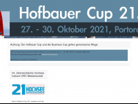 hofbauer-cup.at Webseite Vorschau