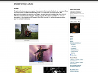 decipheringculture.com Webseite Vorschau