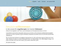 ergotherapie-huelsmann.de Webseite Vorschau