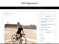 cpd-signatures.de Webseite Vorschau