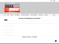 maxxpower.info Webseite Vorschau