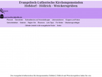 hoellrich-evangelisch.de Webseite Vorschau