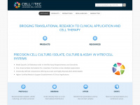 cellntec.com Webseite Vorschau