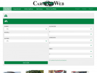 carweb.ch Webseite Vorschau