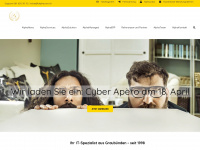 alphacom.ch Webseite Vorschau