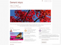 damariswyss.ch Webseite Vorschau