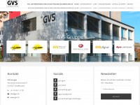 gvs.ch Webseite Vorschau