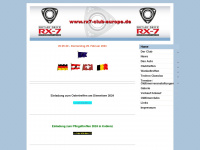 rx7-club-europe.de Webseite Vorschau