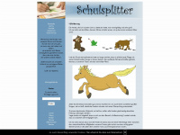 schulsplitter.net Webseite Vorschau