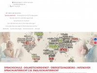multilingua.de Webseite Vorschau