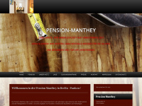 pension-manthey.de Webseite Vorschau