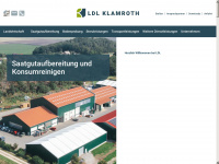 ldl-klamroth.de Webseite Vorschau