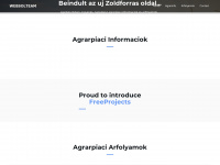 zoldforras.hu Webseite Vorschau