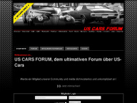 us-cars-forum.de Webseite Vorschau