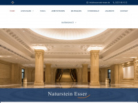 naturstein-esser.de Webseite Vorschau