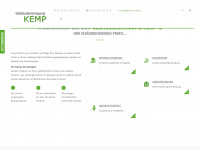kemp-web.de Webseite Vorschau